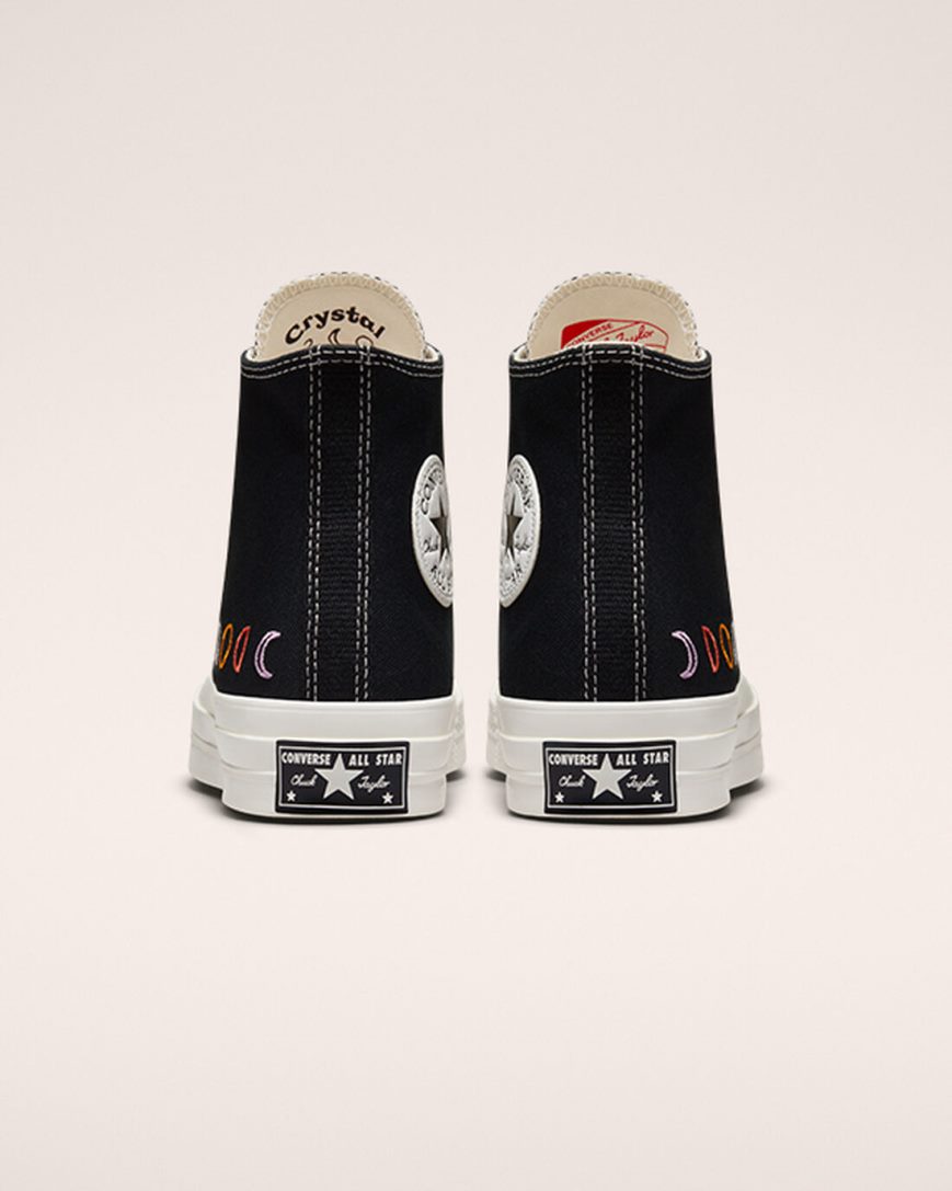 Women's Converse Chuck 70 Mystic Symbols High Top Shoes Black / White | AU 15948O